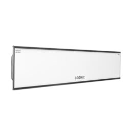 Platinum 2300 en 3400 Watt Wit zijkant- Bromic-heating.com