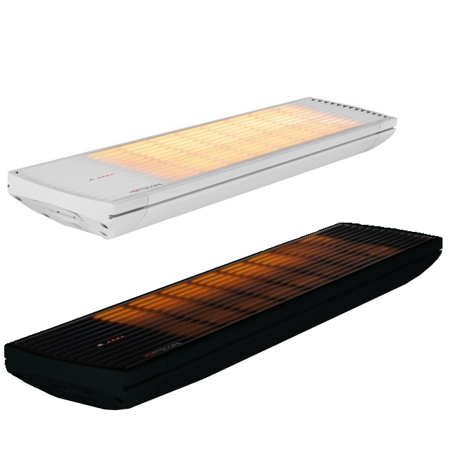 Heatscope-spot-cat©www.terrasverwarmer.com Heatscope Spot Wit 1600 Watt Afstandsbediening